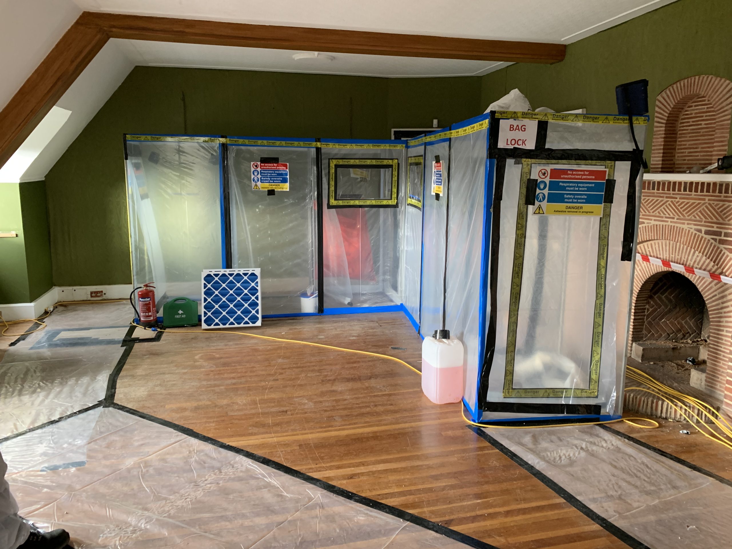 Asbestos Container