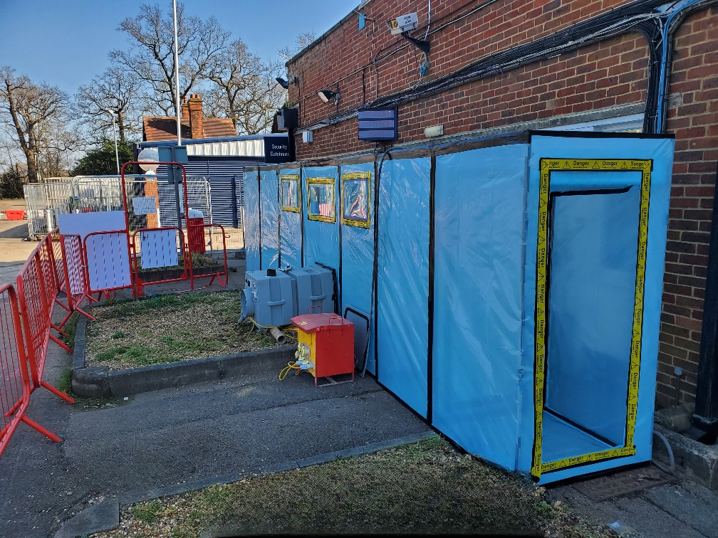 External Decontamination Unit